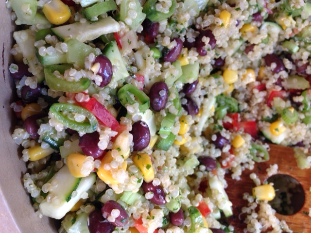 mexican quinoa salad_mamamandy